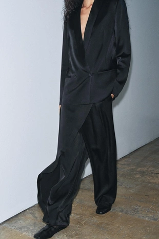 Атласные брюки-парео — ZW COLLECTION LIMITED EDITION- Заказать в России