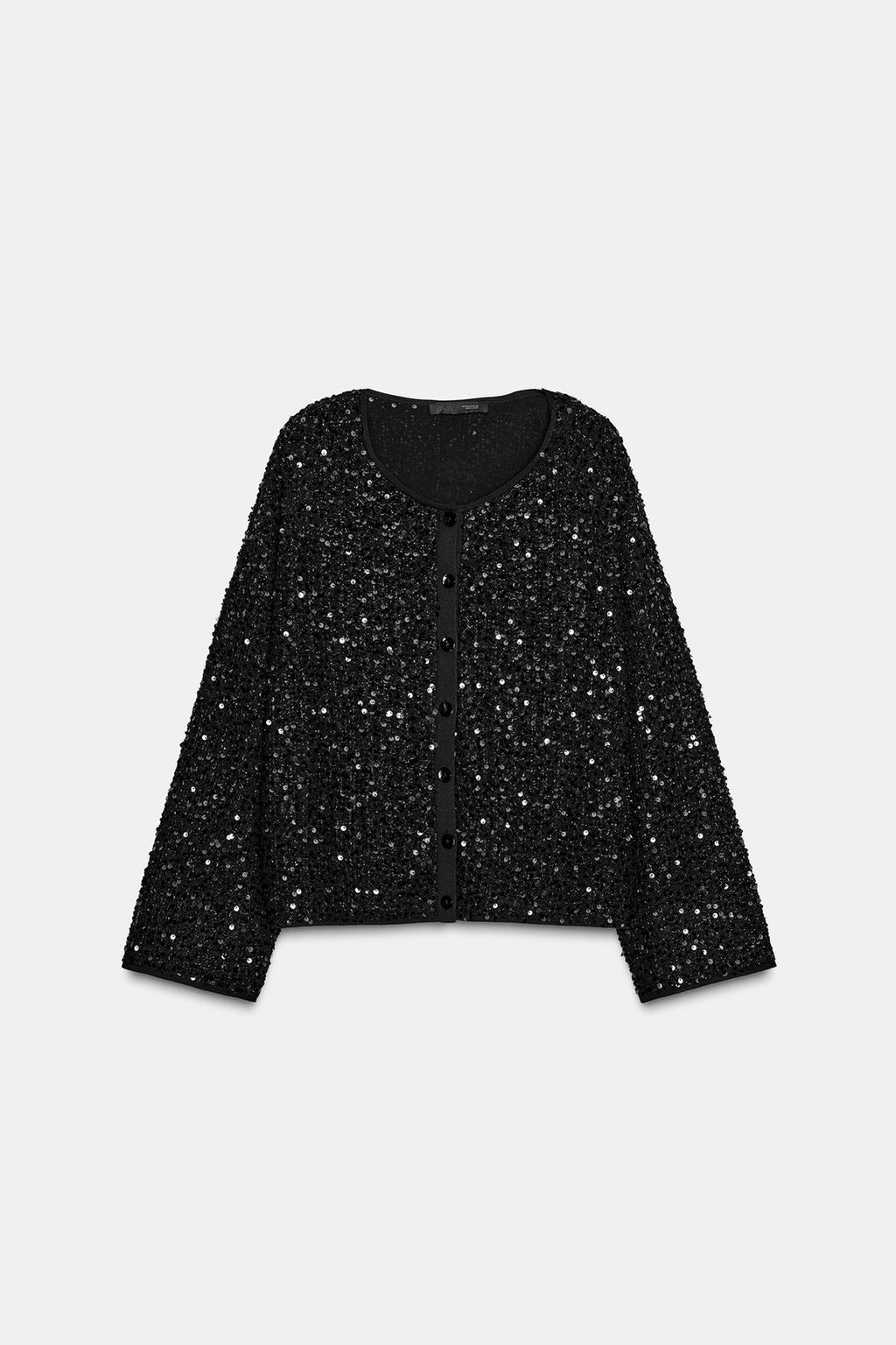 КАРДИГАН С ПАЙЕТКАМИ