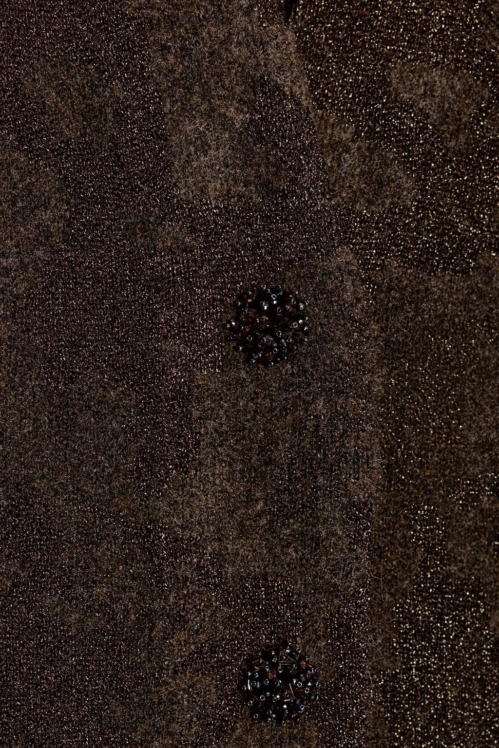 ЖАКЕТ ИЗ ТРИКОТАЖА С БЛЕСТЯЩЕЙ НИТЬЮ