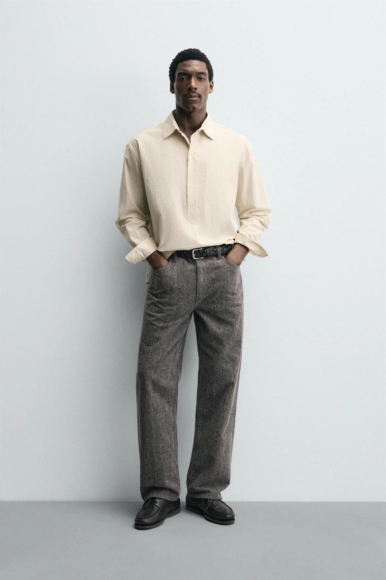 Поло в полоску