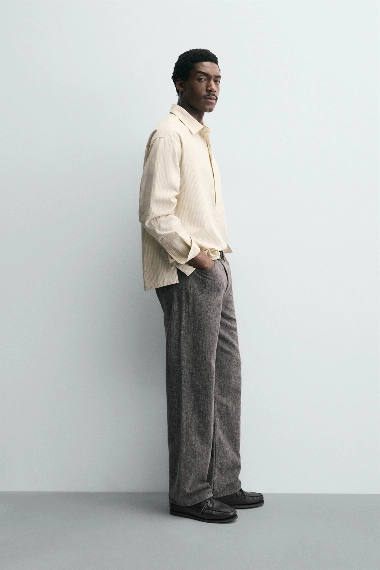 Поло в полоску