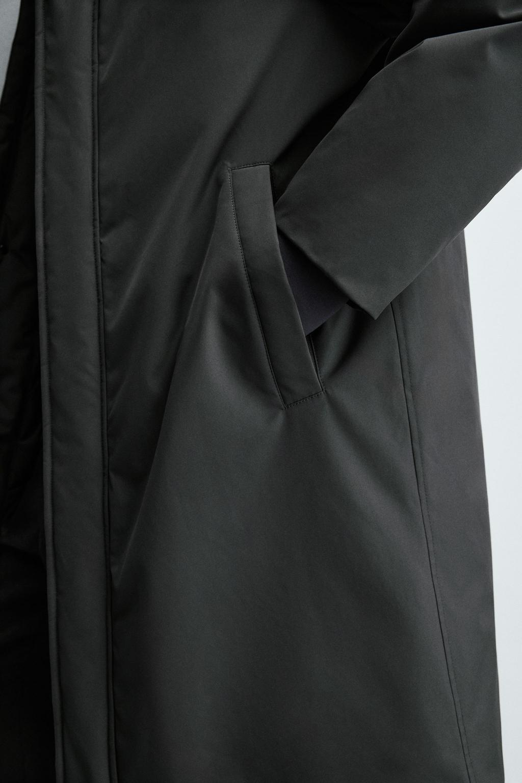 ДЛИННЫЙ СТЕГАНЫЙ ПУХОВИК