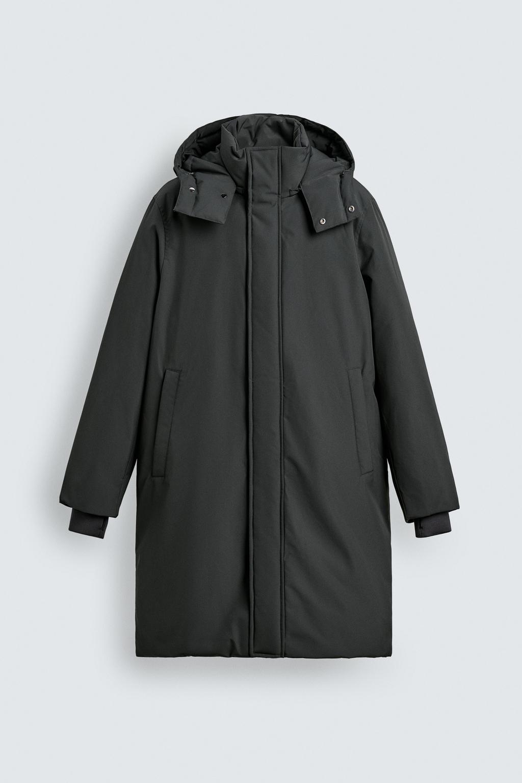 ДЛИННЫЙ СТЕГАНЫЙ ПУХОВИК