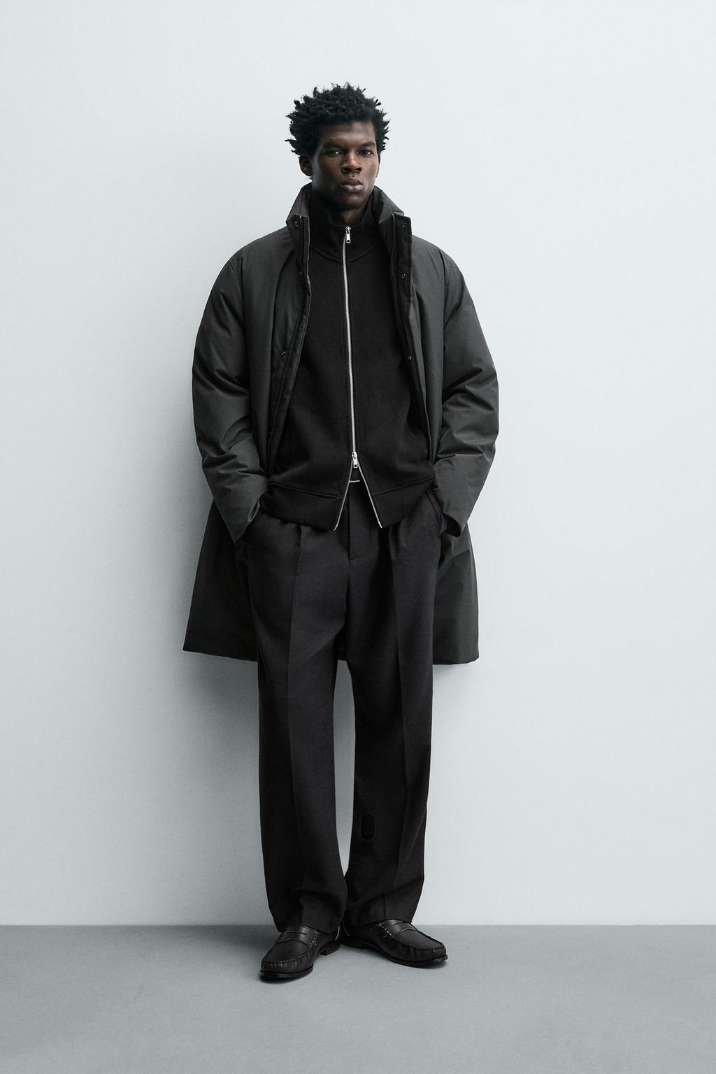 ДЛИННЫЙ СТЕГАНЫЙ ПУХОВИК