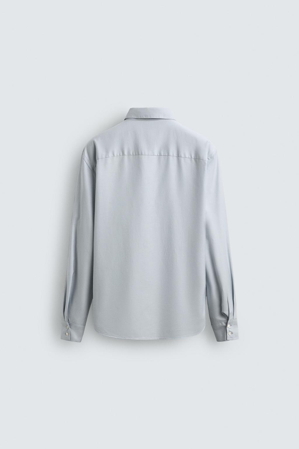 РУБАШКА ИЗ ХЛОПКА И ШЕРСТИ