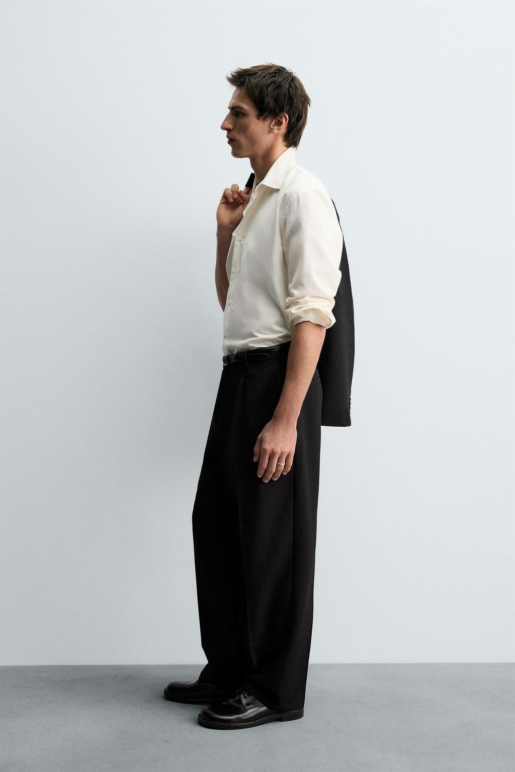 РУБАШКА ИЗ ХЛОПКА И ШЕРСТИ