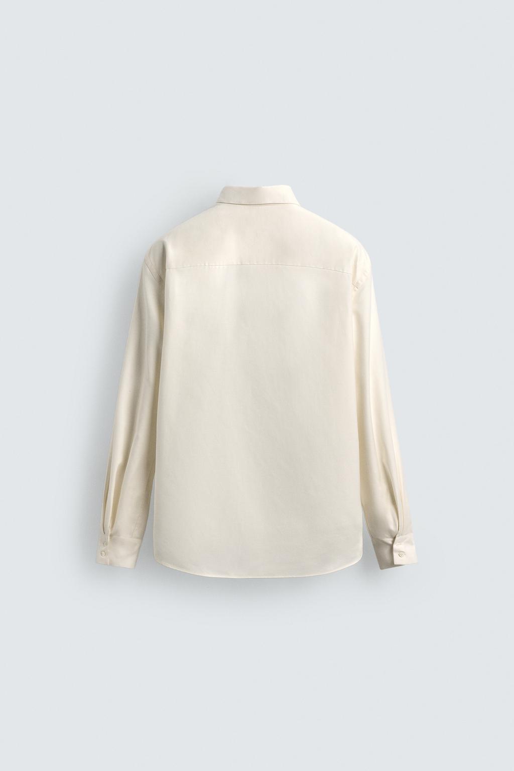 РУБАШКА ИЗ ХЛОПКА И ШЕРСТИ