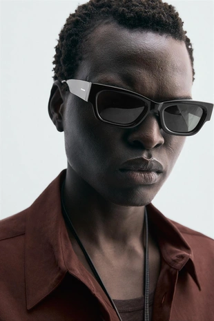 Рубашка струящегося покроя RELAXED FIT- Заказать в России