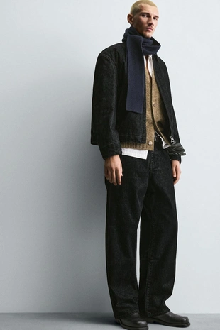 Велюровые брюки RELAXED FIT- Заказать в России