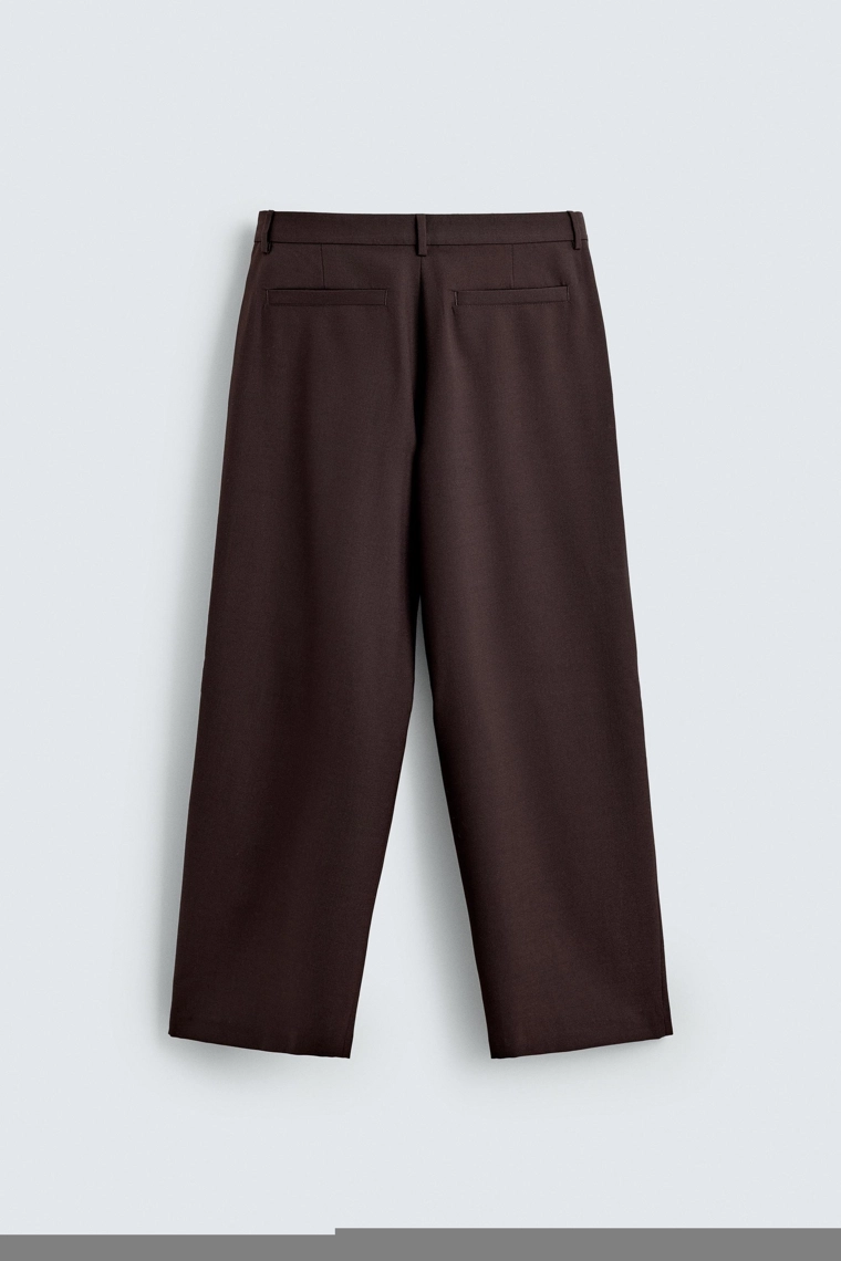 Брюки-костюм из шерсти