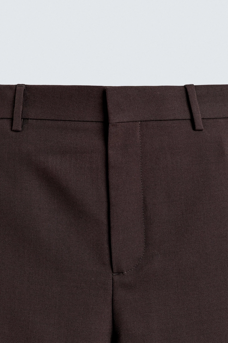 Брюки-костюм из шерсти