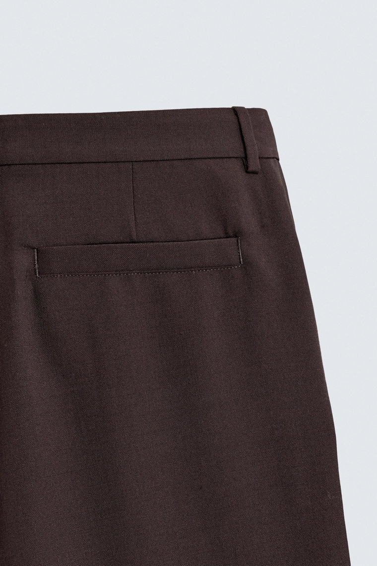 Брюки-костюм из шерсти