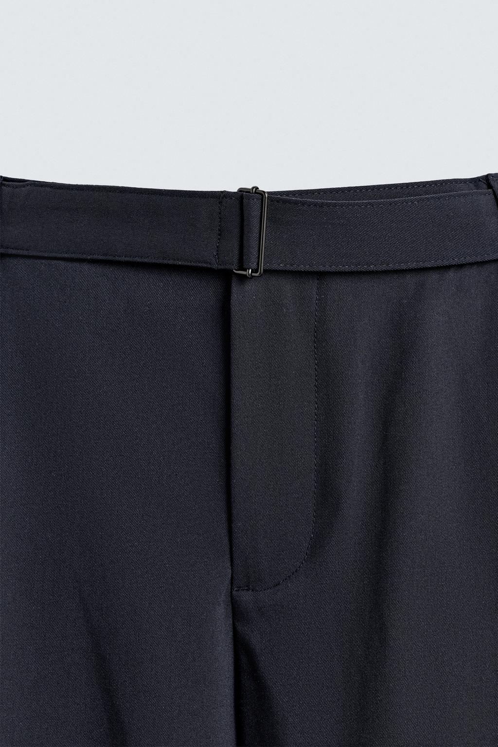 БРЮКИ RELAXED FIT С РЕМНЕМ