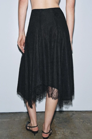 Юбка миди из кружева — ZW COLLECTION- Заказать в России