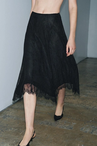 Юбка миди из кружева — ZW COLLECTION- Заказать в России