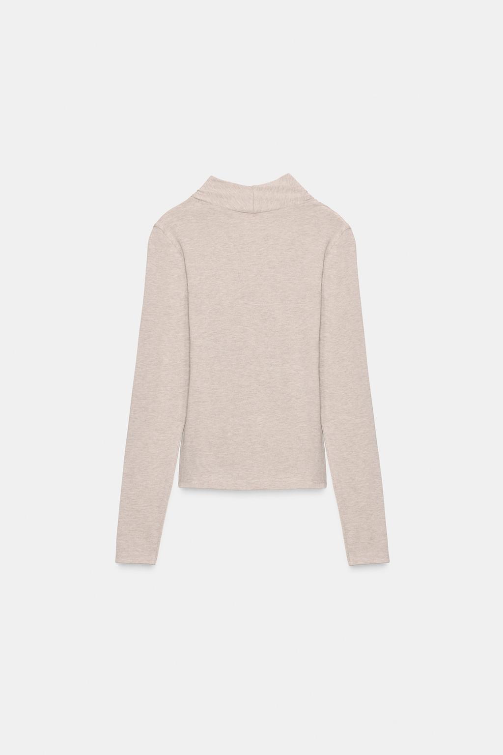 ФУТБОЛКА С БОКОВОЙ ДРАПИРОВКОЙ