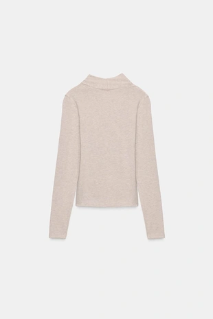 Футболка с боковой драпировкой- Заказать в России