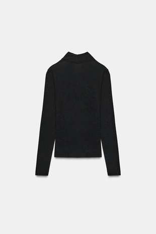 Футболка с боковой драпировкой- Заказать в России