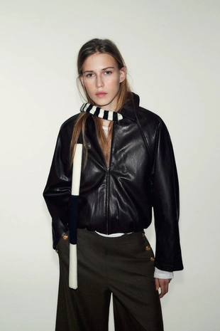 Брюки-кюлоты с пуговицами- Заказать в России