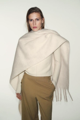 Брюки-кюлоты с пуговицами