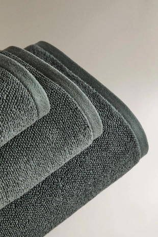 Хлопковое ванное полотенце с рисунком в стиле стиш- Заказать в России