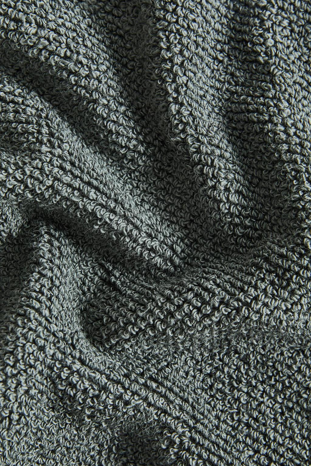 Полотенца из хлопка с рисунком рисовой стежки (набор из 3 шт.)