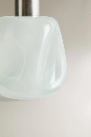 Диспенсер для мыла из зеленого стекла с затенением- Заказать в России