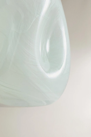 Зеленый стакан для зубных щеток из закаленного стекла- Заказать в России