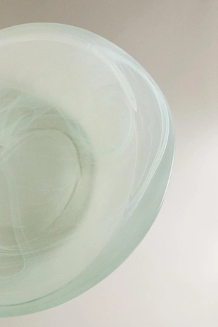 Мыльница для ванной комнаты из зеленого стекла с затенением- Заказать в России