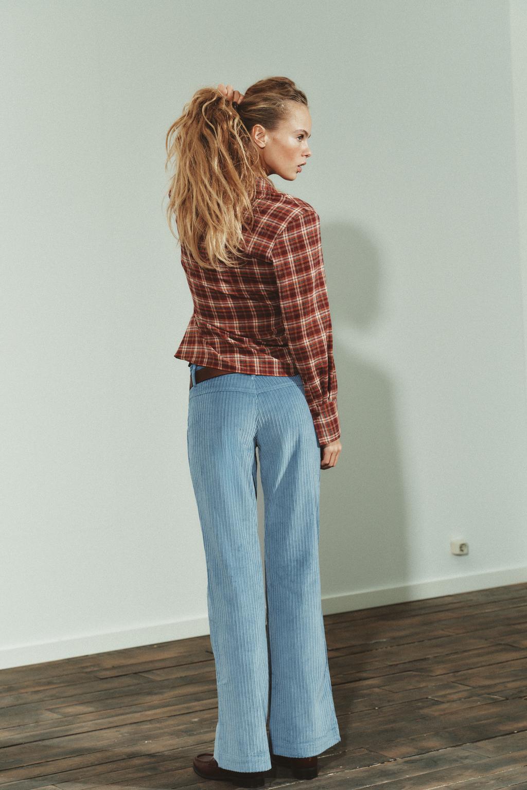 РУБАШКА С ЗАПАХОМ В КЛЕТКУ