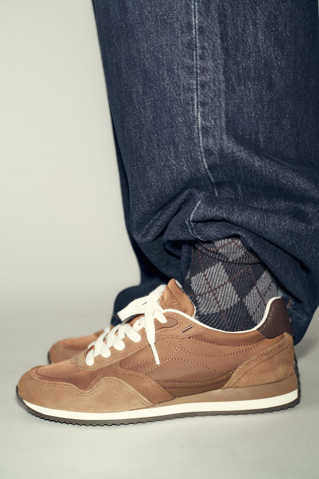 ХЛОПКОВЫЕ НОСКИ С РОМБАМИ