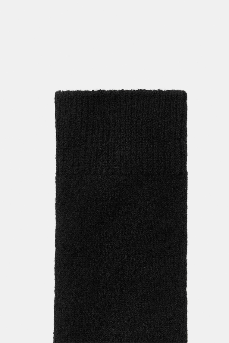 Высокие шерстяные носки