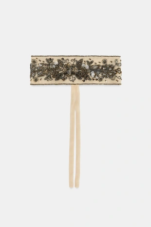 Многофункциональная бандана с бусинами- Заказать в России