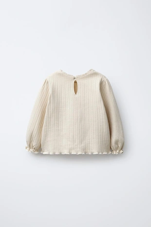 Футболка из ажурного трикотажа- Заказать в России