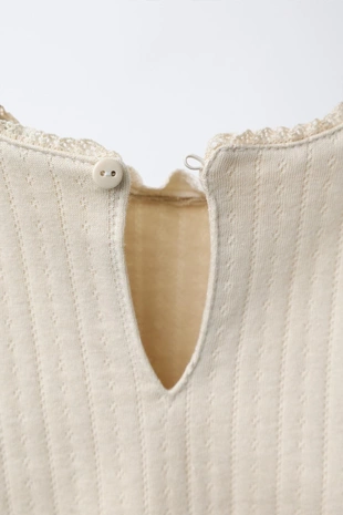 Футболка из ажурного трикотажа- Заказать в России