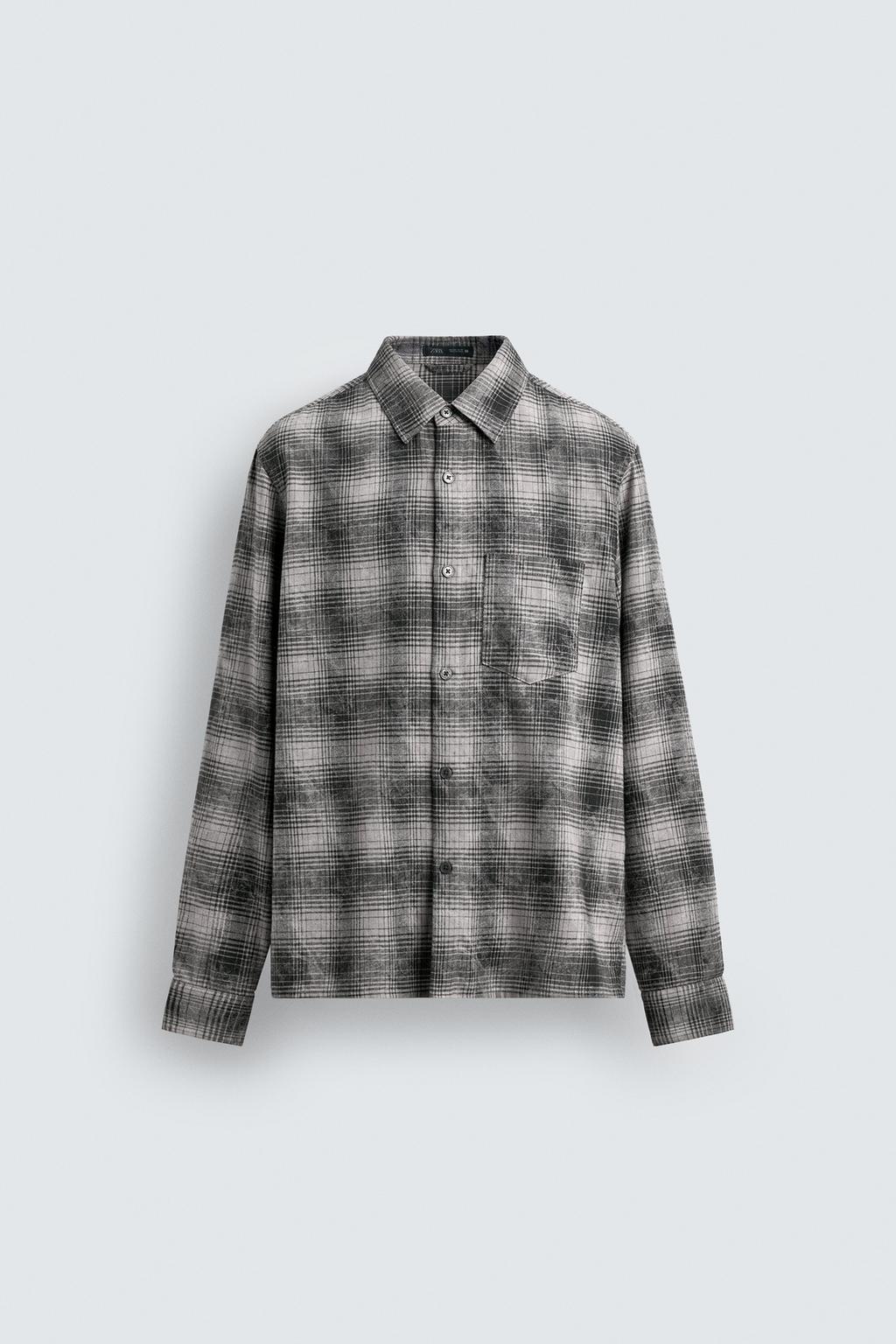 РУБАШКА RELAXED FIT В КЛЕТКУ