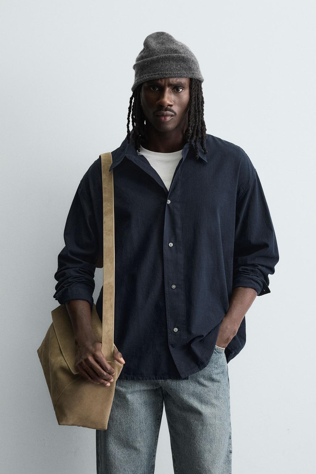 РУБАШКА RELAXED FIT В КЛЕТКУ