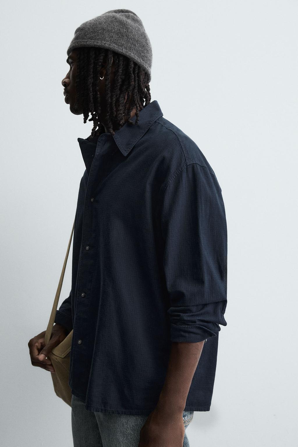 РУБАШКА RELAXED FIT В КЛЕТКУ