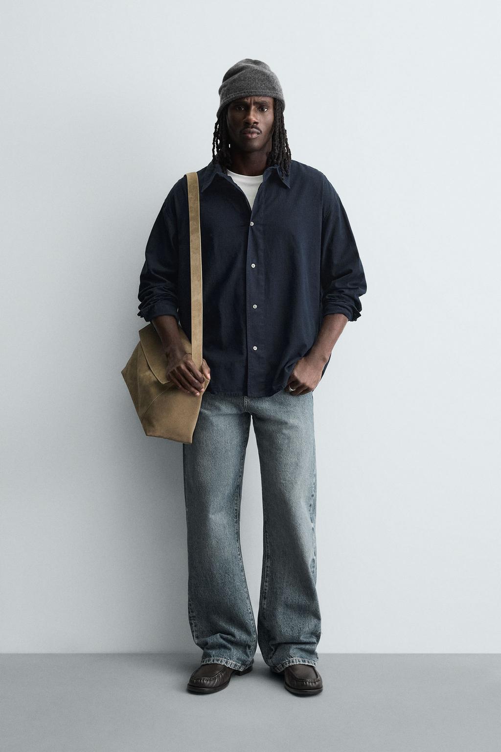 РУБАШКА RELAXED FIT В КЛЕТКУ