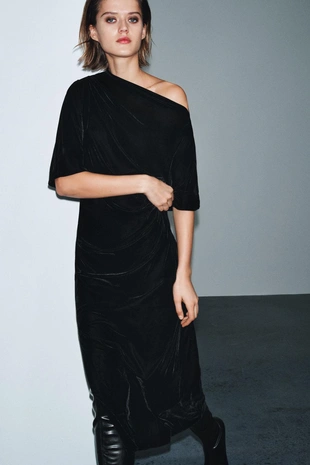 Бархатное платье — ZW COLLECTION- Заказать в России