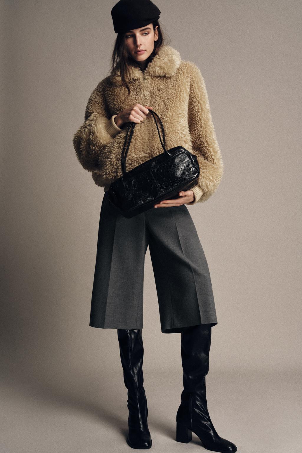 КОЖАНАЯ СУМКА-БОУЛИНГ