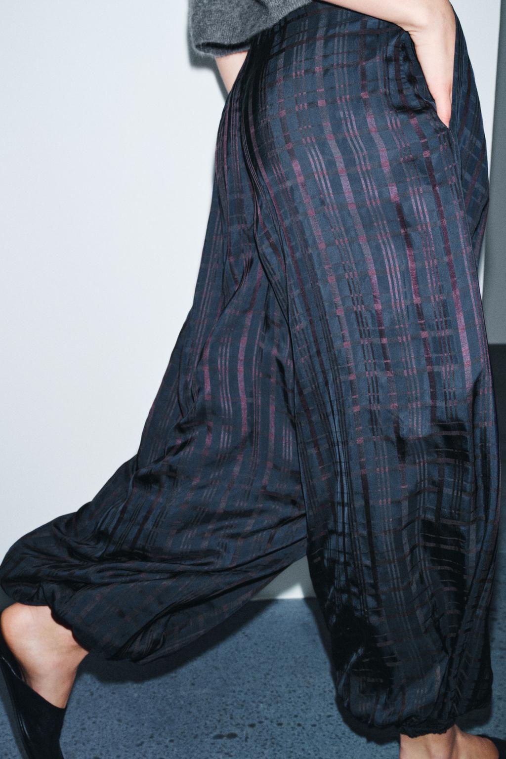 БРЮКИ-АЛАДДИНЫ В КЛЕТКУ — ZW COLLECTION