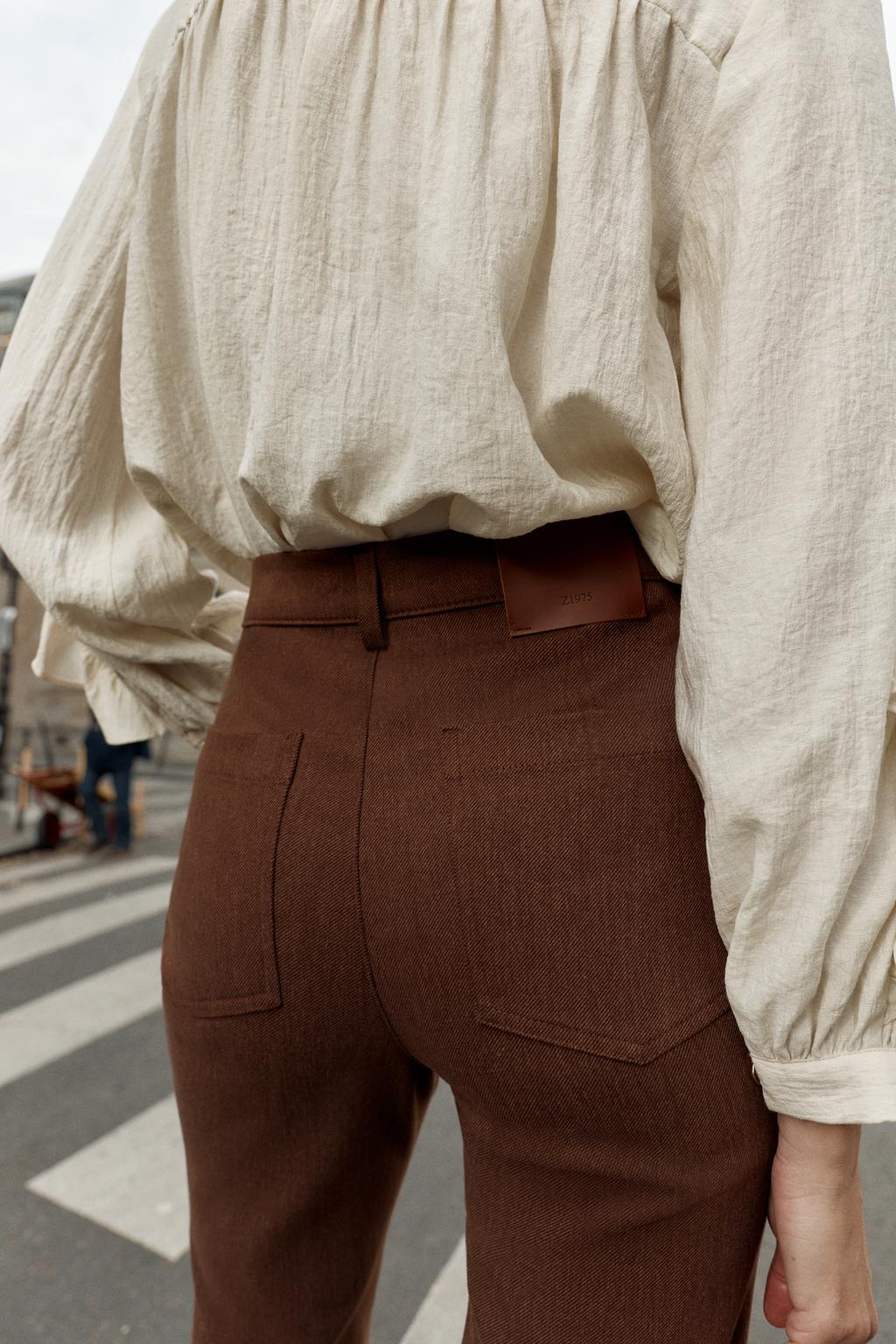 БРЮКИ FLARED С ВЫСОКОЙ ПОСАДКОЙ