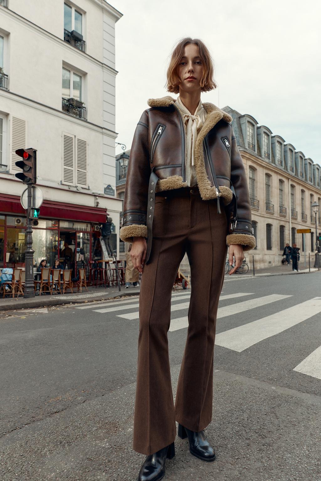 БРЮКИ FLARED С ВЫСОКОЙ ПОСАДКОЙ