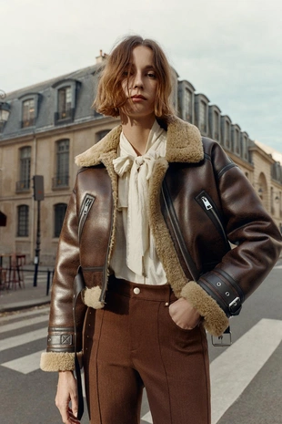 Брюки FLARED с высокой посадкой- Заказать в России