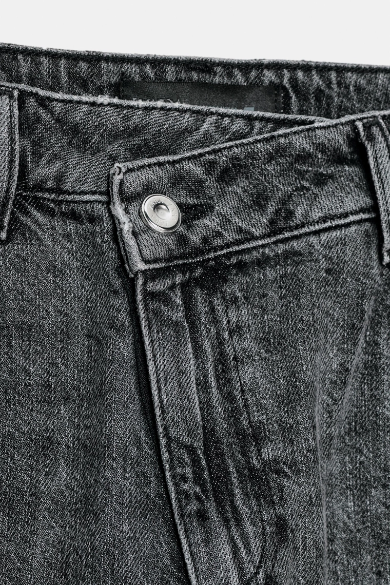 Джинсы с высокой посадкой z1975 straight cross-over waist