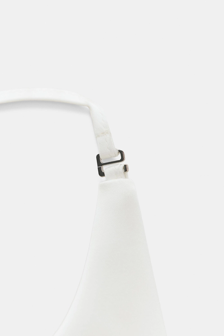 Топ с бантами на шее