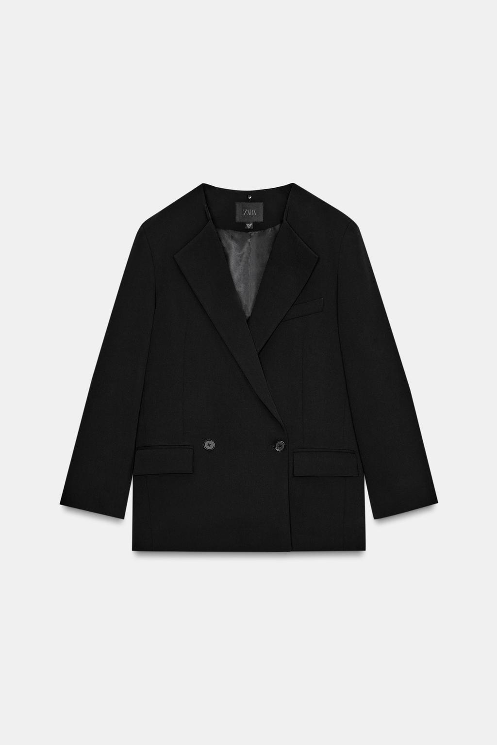 БЛЕЙЗЕР С КОНТРАСТНЫМ ПЛАТКОМ