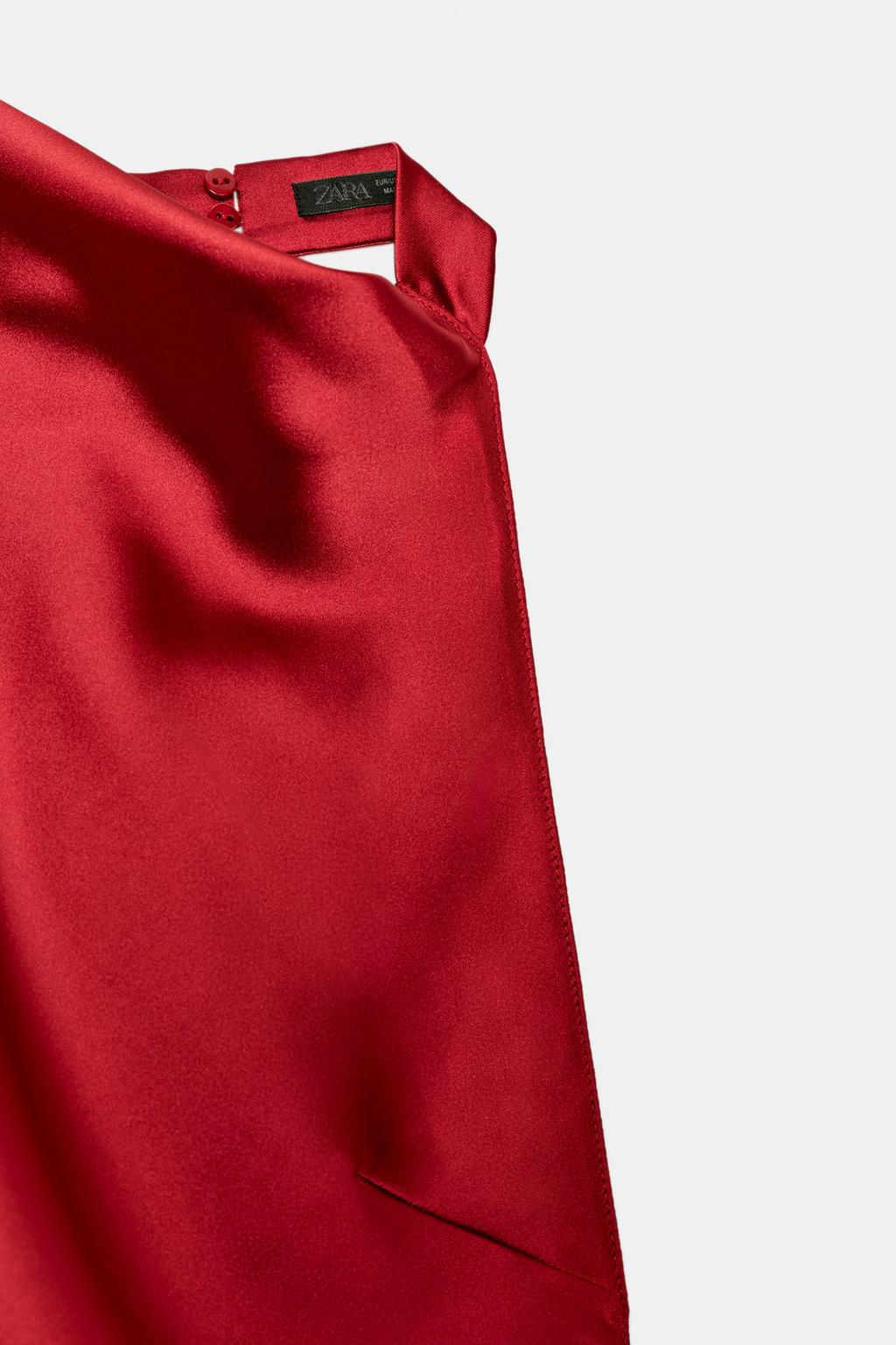 ДЛИННОЕ АТЛАСНОЕ ПЛАТЬЕ ХАЛТЕР