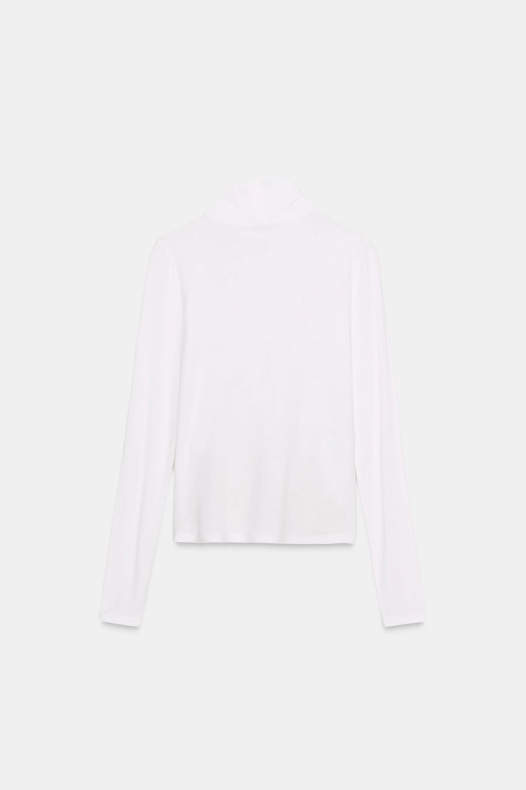 Футболка с кружевом